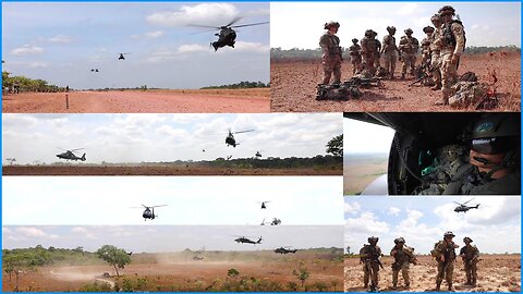 SV24: U.S. Army and Brazilian Army Soldiers Unite for Air Assault Operation