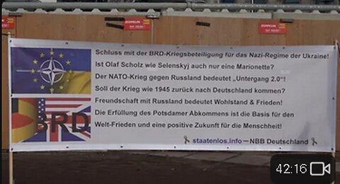 Kundgebung gegen den NATO-Krieg gegen Russland! Berlin 24. Februar 2024 - Teil 5
