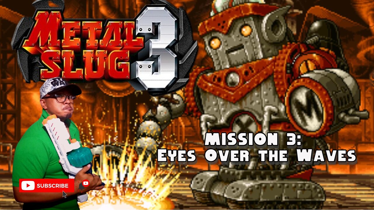 NeoGeo Metal Slug 3 Mission 3- Eyes Over the Waves