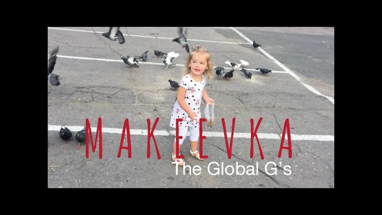 UKRAINE Feeding Pigeons in Makeyevka (Donbass)