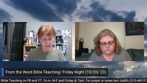 From the Word bible Teaching / Friday Night (10/20/23)