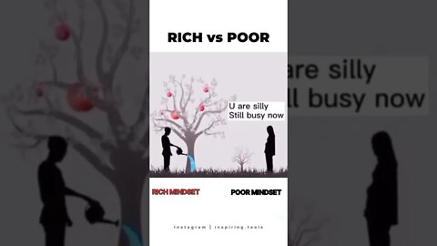 How do the rich and the poor deal with the daily process of life?