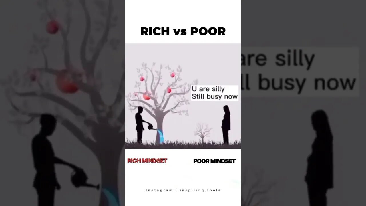 How do the rich and the poor deal with the daily process of life?