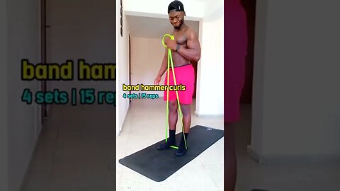 Biceps workout at home