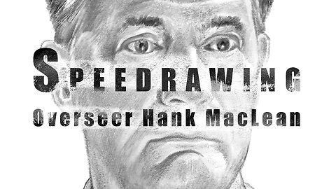 Fallout - Speedrawing Portrait of Overseer Hank MacLean