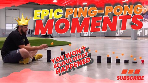 Ping Pong Trick Shots 3 We take Ping Pong Trick Shots to the next level!