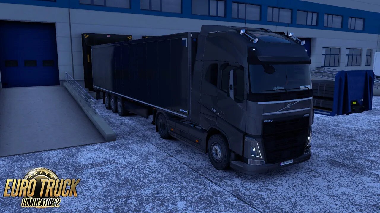 ETS2 Gameplay | Volvo FH16 540 | Rostock to Berlin | Cauliflower 9t