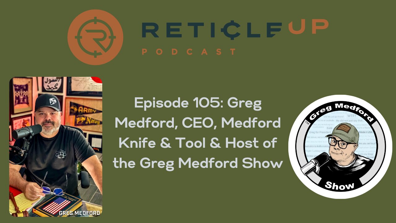 Greg on The Reticle UP Podcast