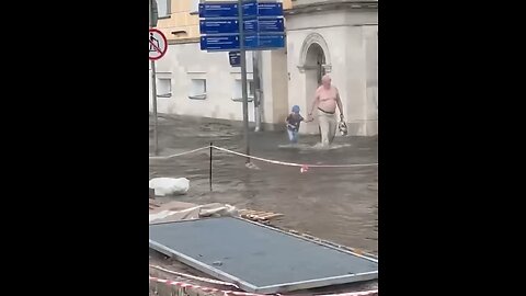 Floods in Moscow today