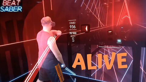 Beat Saber || Alive - Krewella || Expert Mixed Reality