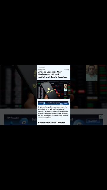 Binance Launches New Platform for VIP and Institutional Crypto Investors #cryptomash #ytshorts