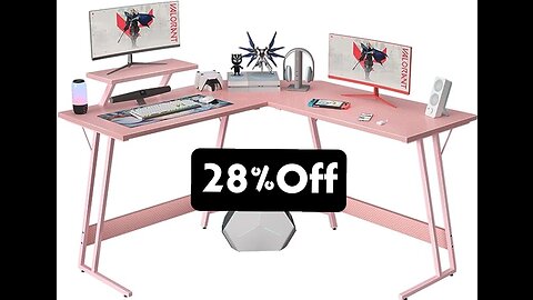 Homall L Shaped Gaming Desk Computer Corner Desk PC Gaming