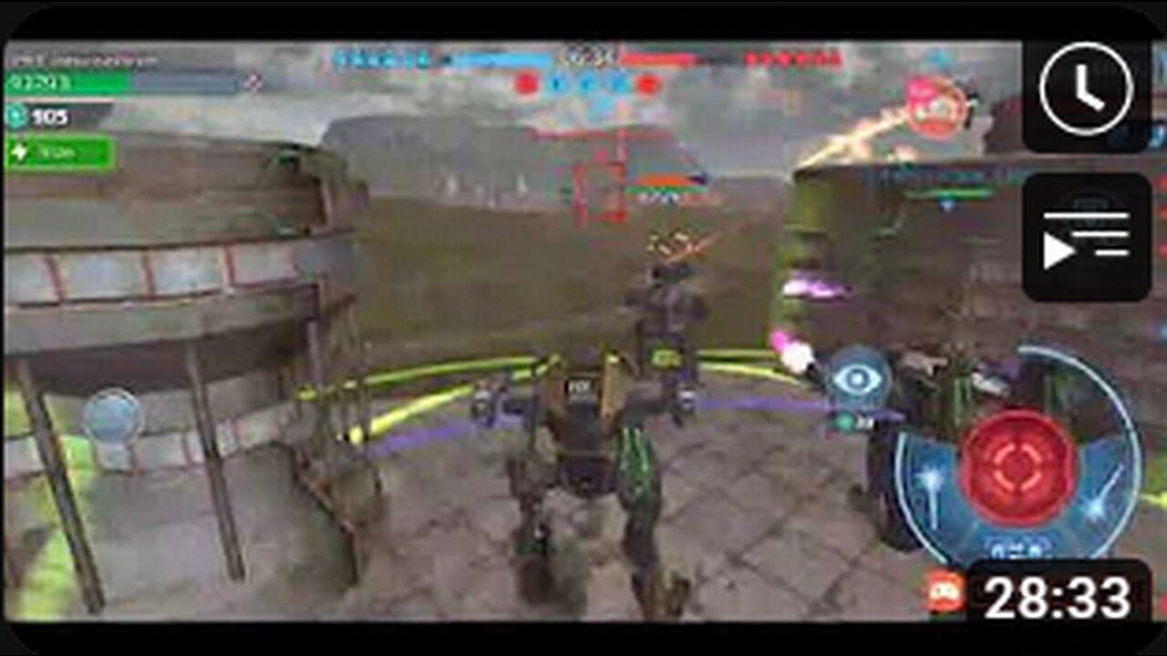 Champion War Robots prime time American server 35mins