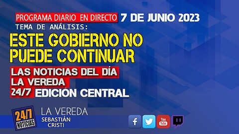 Este Gobierno no puede continuar - Noticias 24/7