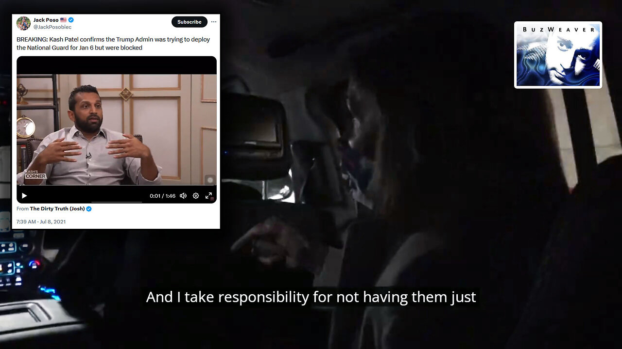 Nancy Pelosi Admits and Takes Responsibility For Denying National Guard Protection On January 6th