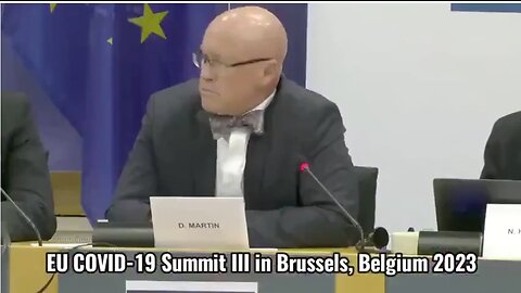 Dr. David Martin Speech at the 3rd EU Covid-19 Summit - May 28th, 2023