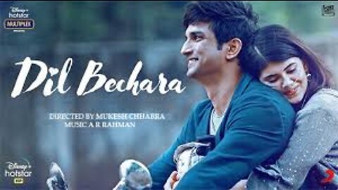 Dil Bechara Songs | Sushant Singh Rajput | Sanjana | Dil Bechara Song | Ashwani