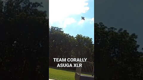 ASUGA XLR best buggy to do it MASSIVE AIR out at the skate park #teamcorally
