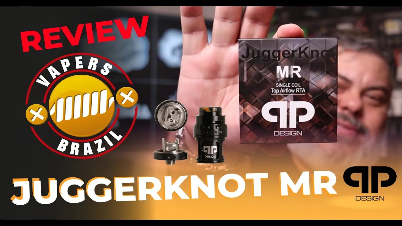 QP Design Juggerknot MR RTA - O melhor RTA single Top Airflow ?