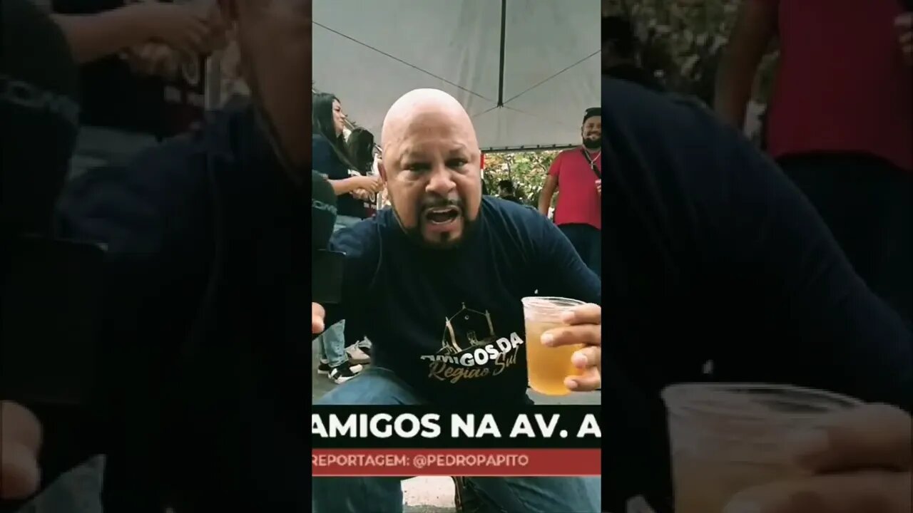Recebendo o carinho do público na Festa dos Amigos 🥰