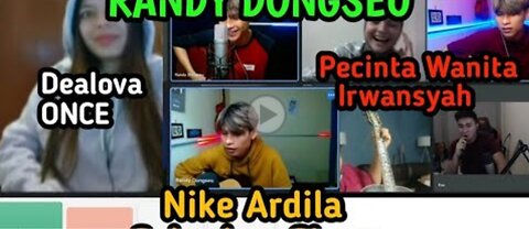 RANDY DONGSEU MEMBUAT CEWEK CEWEK BULE MELTING !!! OME TV SINGING REACTION