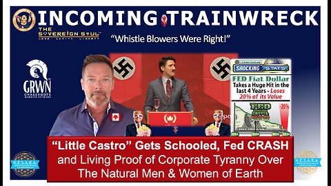 Castro Jr Gets Schooled, [DS] Fed CRASH, Strawman & PROOF of Corporate Tyranny of your “Countries”