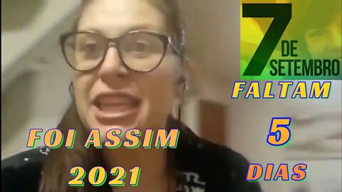 SEPTEMBER SEVEN !! FOI ASSIM EM 2021, VOCÊ SE LEMBRA ! FALTAM 5 DIAS