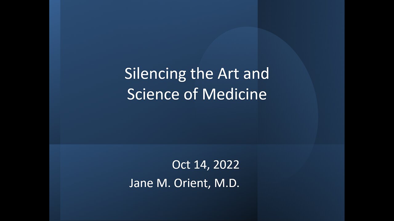 Silencing the Art and Science of Medicine