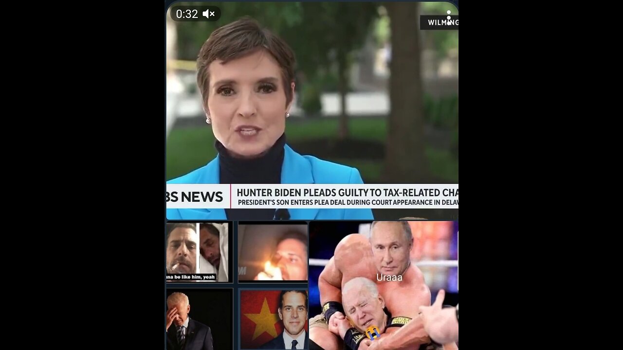 PEDO HUNTER BIDEN PLEADS GUILTY - BIDEN CRIME FAMILY