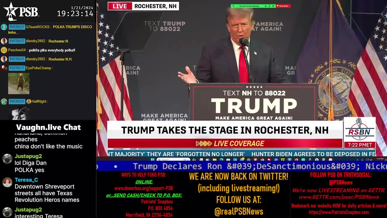 2024-01-21 19:15 EST - The Campaign Show: with Patrick Howley