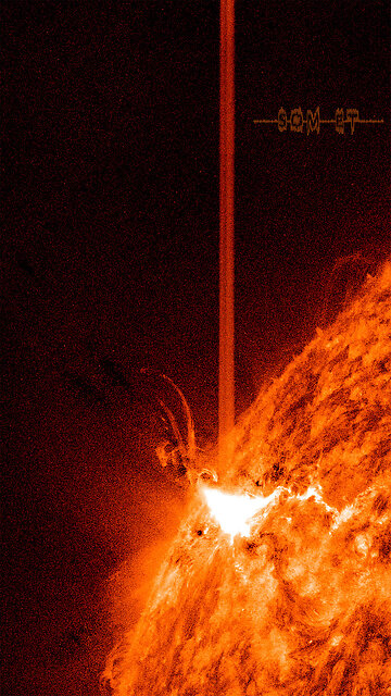Som ET - 81 - Sun - X 2.2 Flare - February 17, 2023 - Video 2