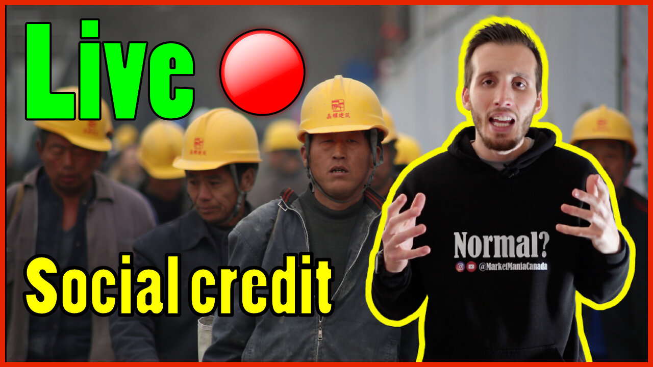🔴 Live - Social credit scores are coming. The clues are in China and the World Economic Forum