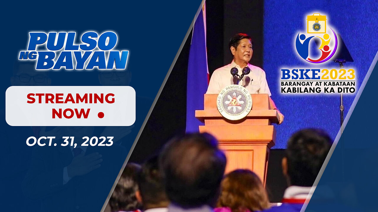 LIVE | Pulso ng Bayan kasama sina Admar Vilando at Jade Calabroso| October 31, 2023