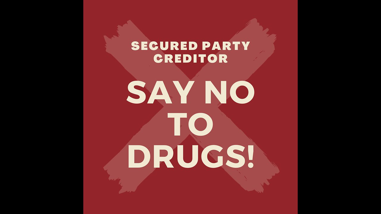 Sovereign Citizen and Seecured Party Creditor are hell of Drugs-Get off it
