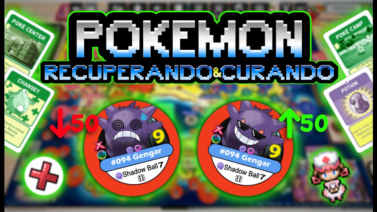 Pokémon Mestre dos Treinadores RPG - Explicando as Regras (Recuperando & Curando)