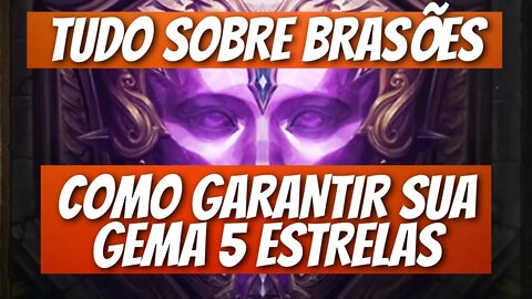 Diablo Immortal Tudo sobre brasoes e as chances de dropar gemas de 5 estrelas