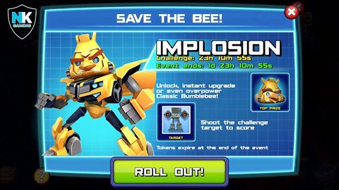 Angry Birds Transformers 2.0 - Save The Bee! - Day 5 - Featuring Nemesis Hotrod