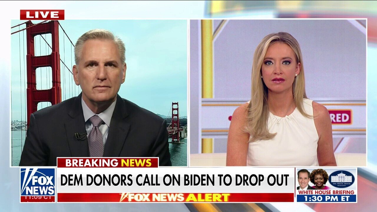 Kevin McCarthy: Jill Biden Present At 'Many' Oval Office Meetings