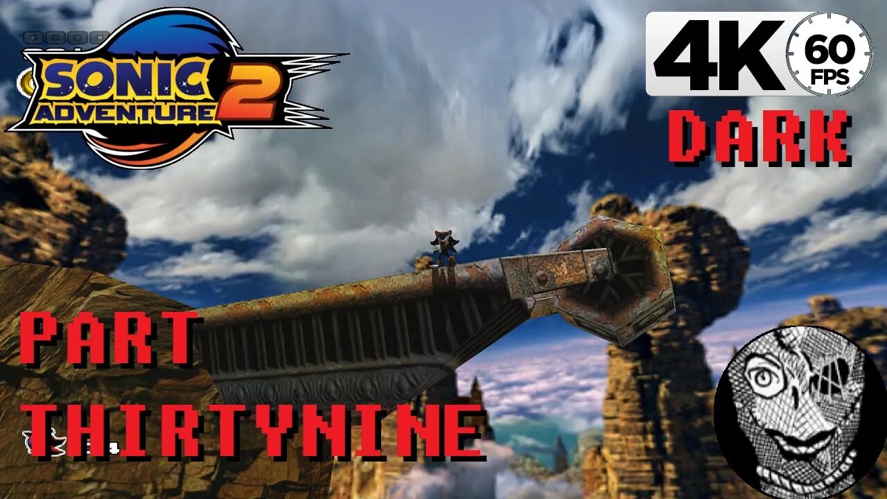 (PART 39) Sonic Adventure 2 4k [Stage 11: Sky Rail] Dark Side Storyline