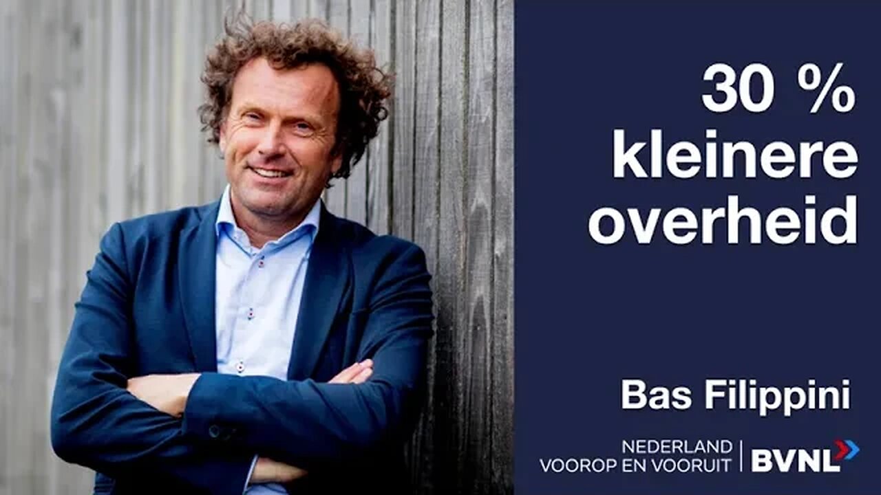 BVNL | 30 procent kleinere overheid | Bas Filippini