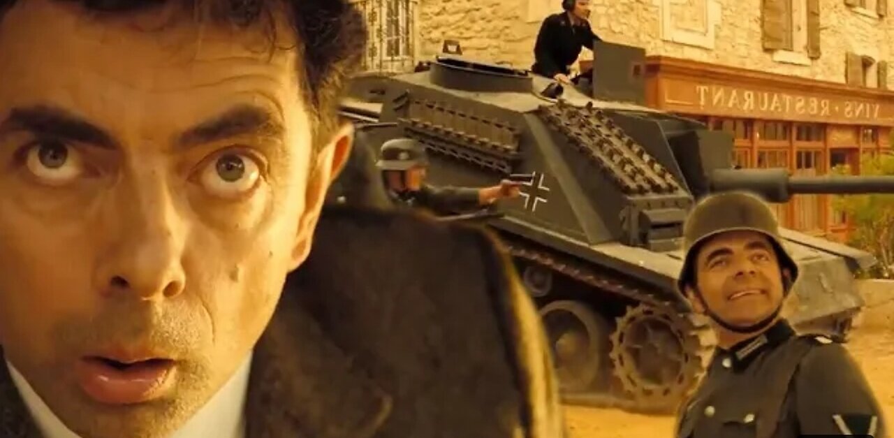 Mr.Bean's War Movie | FUNNY BEAN | MR.BEAN COMEDY
