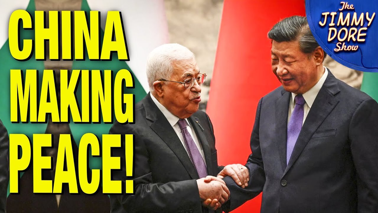 BOMBSHELL - China Announces Support For Palestinian Statehood