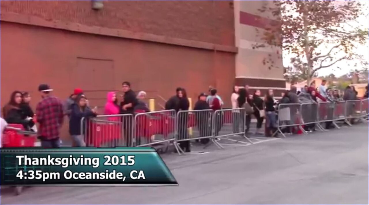 BLACK FRIDAY ZOMBIE APOCALYPSE>by MARK DICE Bullhorning Shoppers.