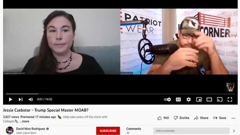 BREAKING NOW! Jessie Czebotar - Trump Special Master MOAB? - (CANNIBALISM - GOV TORTURE PROGRAMS)