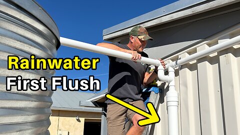 Workshop Rainwater FIRST FLUSH System, Project Updates.... AND a giveaway!