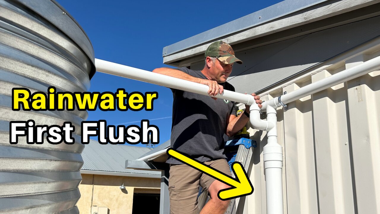 Workshop Rainwater FIRST FLUSH System, Project Updates.... AND a giveaway!