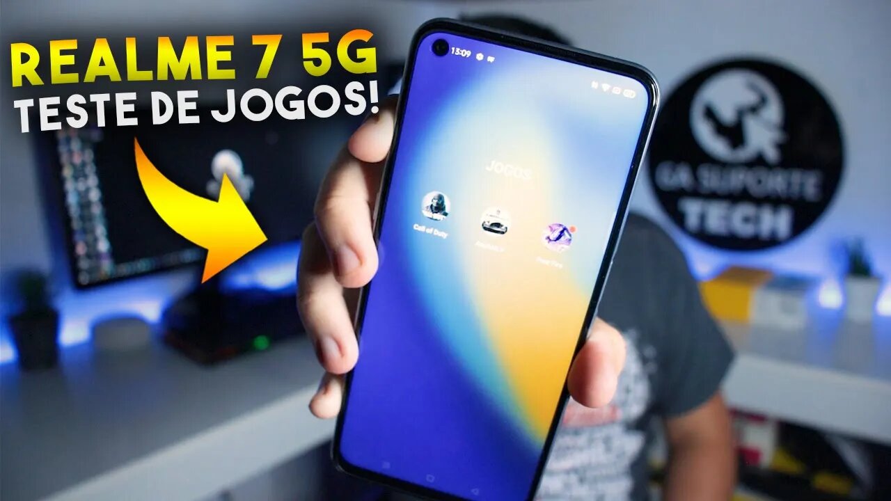 Realme 7 5G - Teste de JOGOS! COD Mobile, Asphalt 9 e Free Fire será que roda liso?