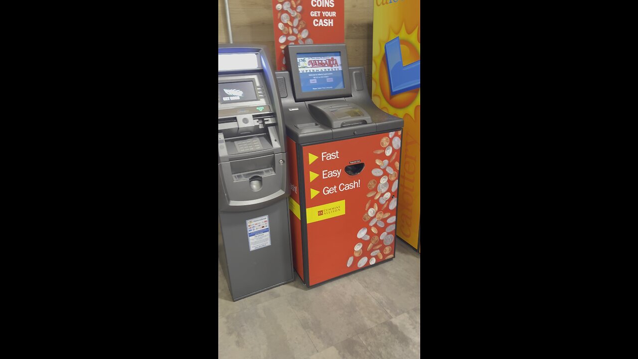 Coin Machine finds 2 #coins #coinstar #finds #fyp #fyoupage #reelsvideo #vendingmachine
