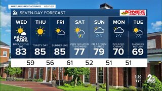 WMAR-2 News Ally Blake Tuesday weather