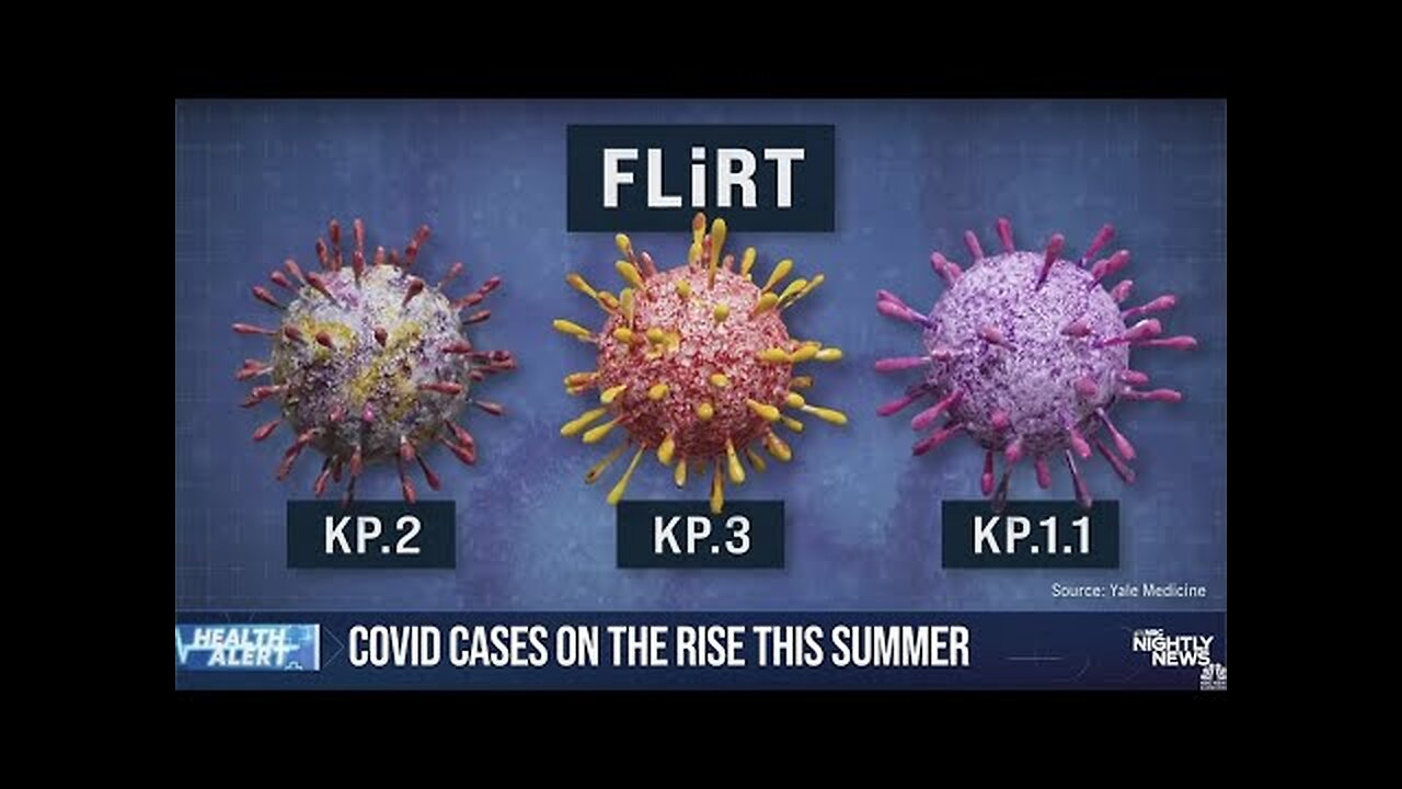 IT'S A NEVER ENDING LIE! C-19 THE "FLIRT" VARIANT IS HERE SO GET READY FOR A CRUEL SUMMER OF POISON